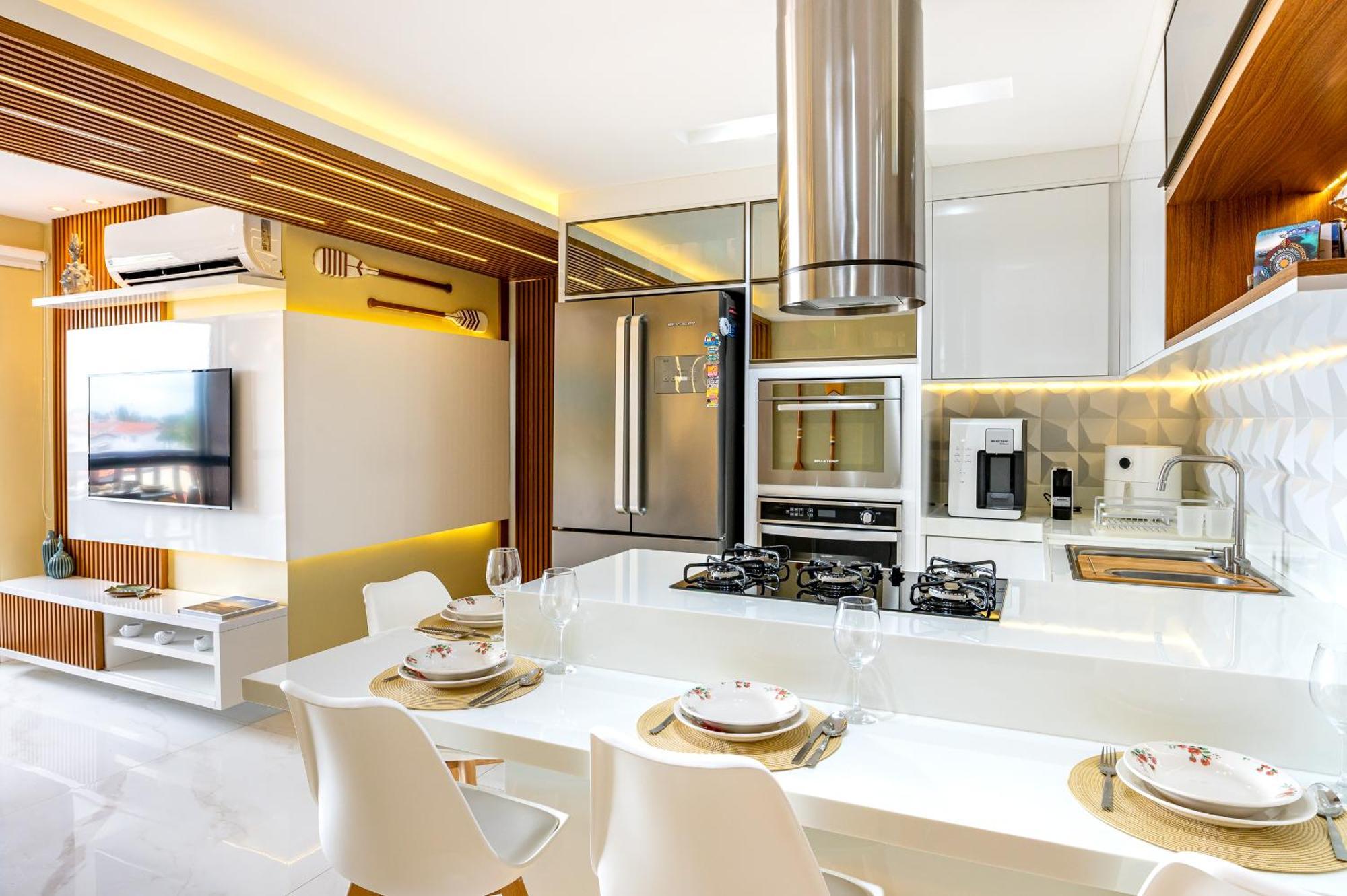 Cupe Beach Living Resort Beira Mar Porto De Galinhas Flat Luxo Sofisticado 3Qts Екстериор снимка